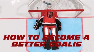 NHL 22 TIPS  HOW TO BECOME A BETTER GOALIE  GOALIE TIPS [upl. by Minton1]