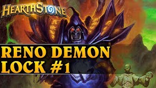 RENO DEMON LOCK 1  Hearthstone Decks wild [upl. by Annid]