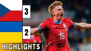 Czechia vs Ukraine 32 EXTENDED HIGHLIGHTS  UEFA Nations League [upl. by Ced]