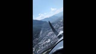 Dimona D KFGT Landing in Bolzano Italy [upl. by Edmonds]