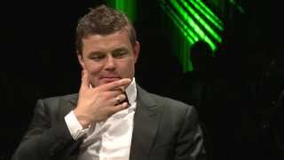 QampA Brian ODriscoll answers questions at his testimonial [upl. by Tori]