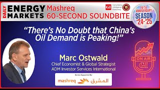 Daily Energy Markets  Mashreq 60  Second Soundbite [upl. by Roon126]