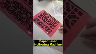 Explore Creative Possibilities with CO2 Laser Hollowing – Ideal for All Paper Craftslasermachine [upl. by Schlessel]