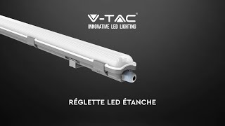 Réglette Avec tube LED inclus VTAC IP65 [upl. by Aimehs]