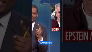 SNL Che jokes about the shocking demolition of Epstein mansion epstein collinjost michaelche snl [upl. by Kowalski461]