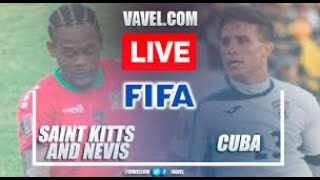 St Kitts amp Nevis vs Cuba  202425 Concacaf Nations League [upl. by Aset]