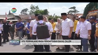 Calon tunggal 3 KPU perpanjang waktu pendaftaran Pilkada [upl. by Jud]