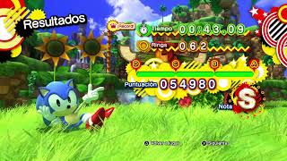 Sonic X Shadow Generations Green Hill Act 1 quot004309quot SpeedRun NO GLITCHSKILLS [upl. by Gayl128]