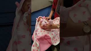 Diaper change in babies baby youtubeshorts childspecialist [upl. by Norred]