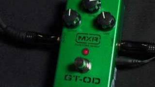 MXR Custom Shop GTOD Overdrive Pedal [upl. by Namaj536]