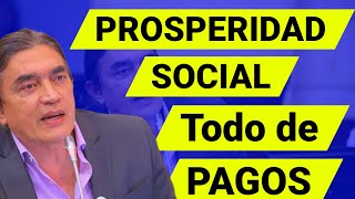 🔴PROSPERIDAD SOCIAL Todo del Pago Renta Ciudadana y Devolución IVA [upl. by Naicad]