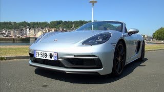 ESSAI PORSCHE 718 BOXSTER GTS 2018  pour quoi faire [upl. by Rafaellle]