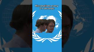 Micronations every 01 seconds [upl. by Reffinej366]