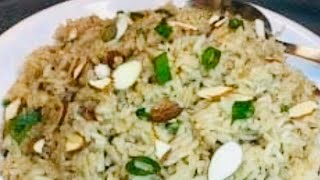 RICE PILAF WITH ALMOND NUTS recipe [upl. by Vlad]