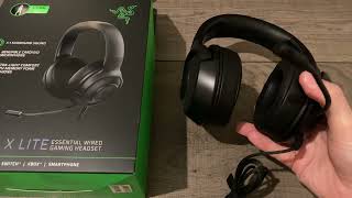 Razer Kraken X Lite Unboxing  Giveaway [upl. by Agretha902]