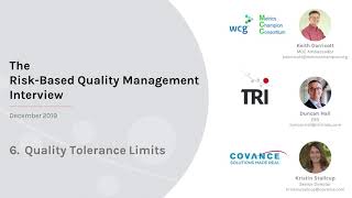 MCC TRI Covance Interview Dec 2019 Part 6 Quality Tolerance Limits [upl. by Vonnie251]