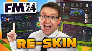 THE 1 SKIN EVERY FOOTBALL MANAGER 2024 PLAYER NEEDS  FM24 Skin Install Guide [upl. by Terrill427]