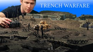 Making a Realistic Trench Warfare Table for Warhammer and Historical Games  Pt 3 [upl. by Ppilihp]