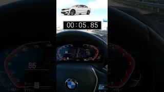 2020 BMW 330i 060 Test  20L 4cyl Turbo  8 Spd Auto  RWD  255hp  295 lbft bmwshorts [upl. by Tenej]