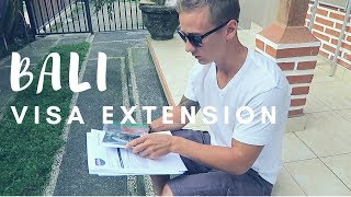 HOW TO EXTEND VISA IN BALI [upl. by Zantos835]