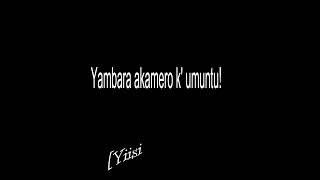 ImvayaYesuirarangayeLyricsRukweseverEditorAlarmmininistryRwandaliverecorded [upl. by Analiese14]