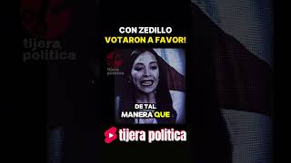 🔥 JULIETA RAMIREZ DESTROZA AL PRIAN CON ZEDILLO PRIAN VOTÓ A FAVOR DE LA REFORMA ᴀᴍʟᴏ short [upl. by Wellesley]