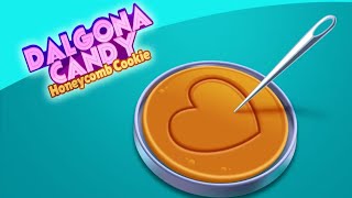 Dalgona Candy Honeycomb Cookie Gameplay [upl. by Onafets749]