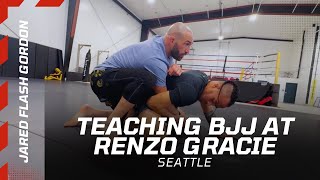 Teaching BJJ Class at Renzo Gracie Seattle [upl. by Marabel]