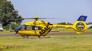 Walk around the brand new ADAC Luftrettung member The H145 D3 DHYAV at Bonn Hangelar [upl. by Placidia]