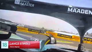 F1 Onboard Lance Stroll AstonMartin FP BRAZIL GP🇧🇷 2024 [upl. by Daffodil76]