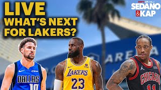 Sedano amp Kap What’s Next for the Lakers after missing out on Klay Thompson top Free Agents [upl. by Sanferd]