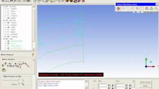 ANSYS ICEM 14 Meshing of complex cylinder [upl. by Erdnaid]