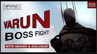 Infinity Blade 3 VARUN BOSS FIGHT with Heaven amp Dialogue [upl. by Chloras]