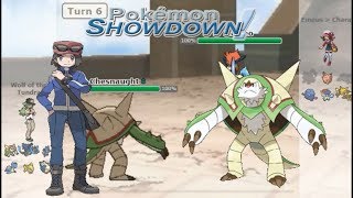 Pokemon Trainer Calem Team  Pokemon Showdown [upl. by Naimaj]