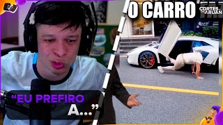 ARUAN REAGE FERRARI ENZO vs LAMBORGHINI MURCIELAGO😈17 ZUEIRA INSANA  Cortes do Aruan [upl. by Elysia]