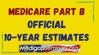 Medicare Part B 10Year Estimates Premium amp Deductible [upl. by Zebulen362]