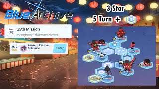 Blue Archive Global  Story Stage Hard 252 3 Star amp 5 Turn Clear  Pyro Box [upl. by Aicilyt]