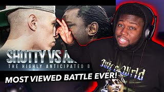 SHOTTY HORROH VS ARSONAL 🔥  FULL BATTLE REACTION [upl. by Shanan857]