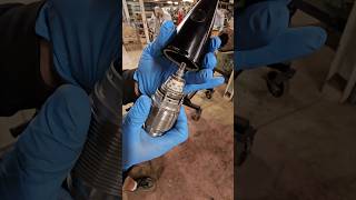 US Army M577 DETONATOR fuze removal from 203mm  8inch SUBMUNITION Shell military bullet tech [upl. by Pierre425]