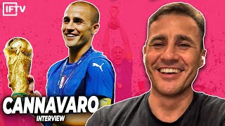 The Fabio Cannavaro interview  untold World Cup 2006 stories Ballon DOr amp more [upl. by Soelch312]