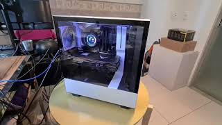 NZXT H510 White build [upl. by Sabir58]