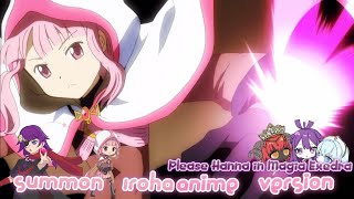 Magia Record Summoning Iroha Anime Version [upl. by Bum288]