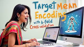 05 Target Mean Encoding with kfold Crossvalidation Categorical Python Machine Learning AI Data [upl. by Lalib441]