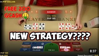 BACCARAT STRATEGY  I USED MY NEWEST STRATEGY Php200 GCASH GIVE AWAYS💸💵🤑 [upl. by Harwill]