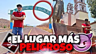 VISITAMOS AGUILILLA el pueblo “MÁS PELIGROSO”de MICHOACÁN💀 las cosas no son como parecen 😨 [upl. by Akinajnat]