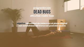 Progresión del ejercicio de pilates Dead Bug [upl. by Nelleus199]