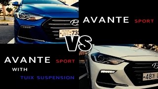 맥스페어 아반떼 스포츠 vs 아반떼 스포츠 튜익스 비교시승 2부 Elantra Sport 22 [upl. by Yole]