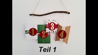 DIY Adventskalender  Projekte rund um nähen plotten und basteln  Tür 1 Brillenputztuch [upl. by Hailed]