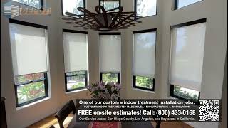 Window treatments installation by Blinds amp Shades Depot [upl. by Kevan82]