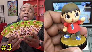 AMIIBO CARDS BLIND UNPACKING 3 Animal Crossing Happy Home Designer Series 1 [upl. by Alahc]